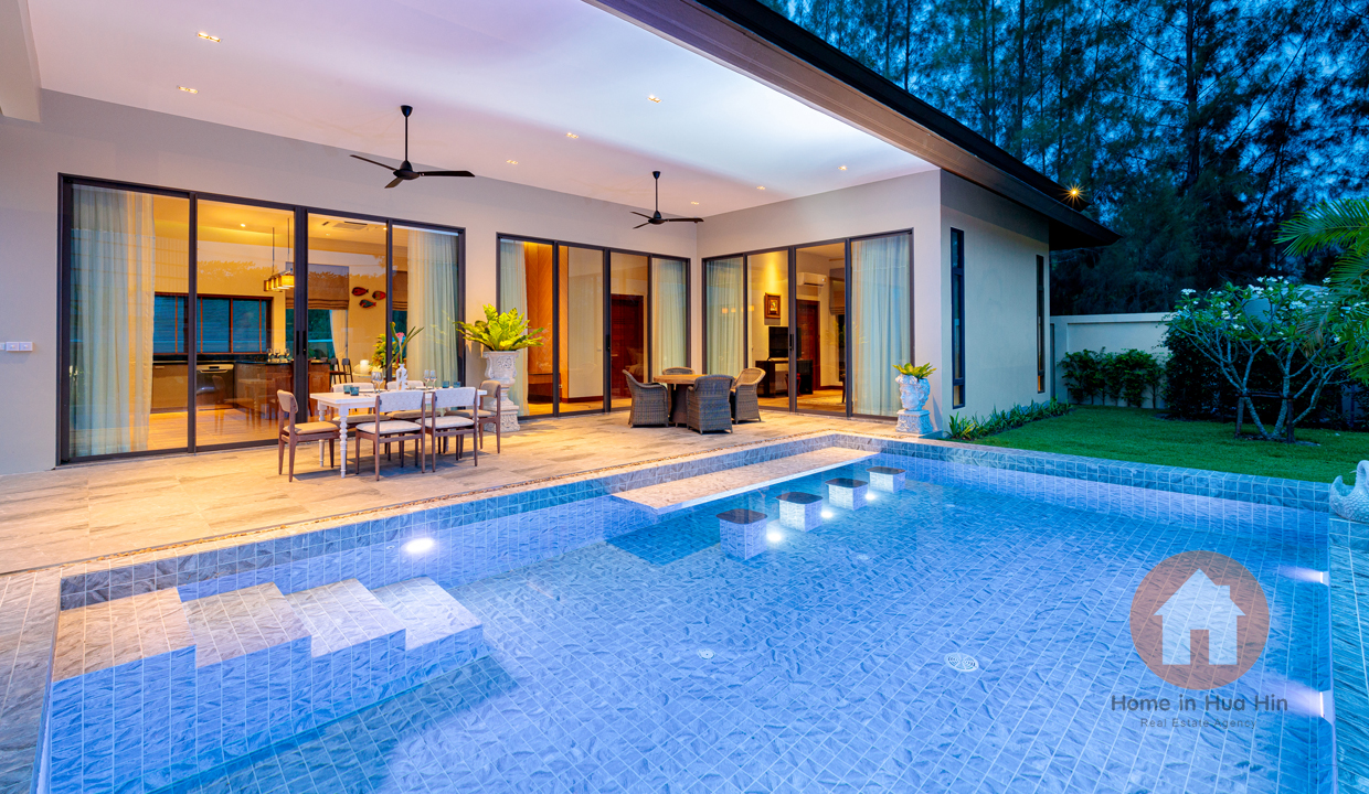 ⛳️Brand New 3 Bedroom Pool Villa in Black Mountain Golf Club Hua Hin