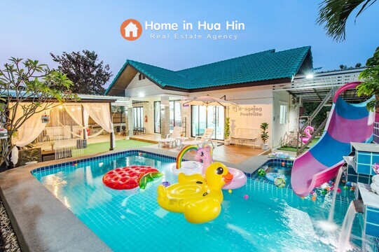 3 Bedroom Pool Villa House in Hua Hin Soi 88 for Sale
