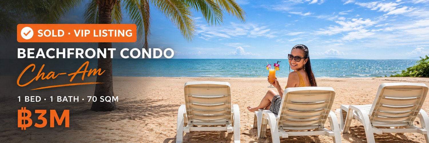 Sold-VIP-Beachfront-Condo-Cha-Am-Anya-1Bed-1Bath